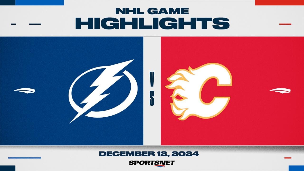 NHL Highlights | Lightning vs. Flames - December 12, 2024