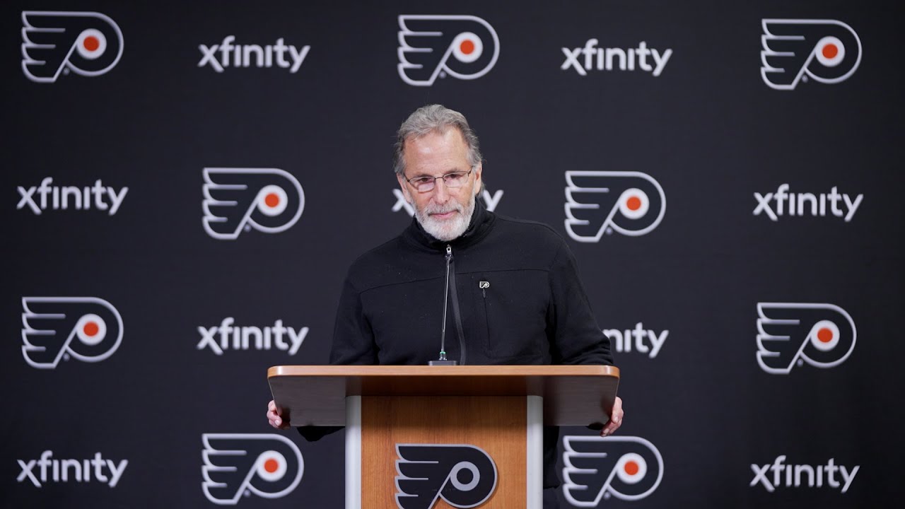 12/12 PHI vs. DET Postgame: John Tortorella