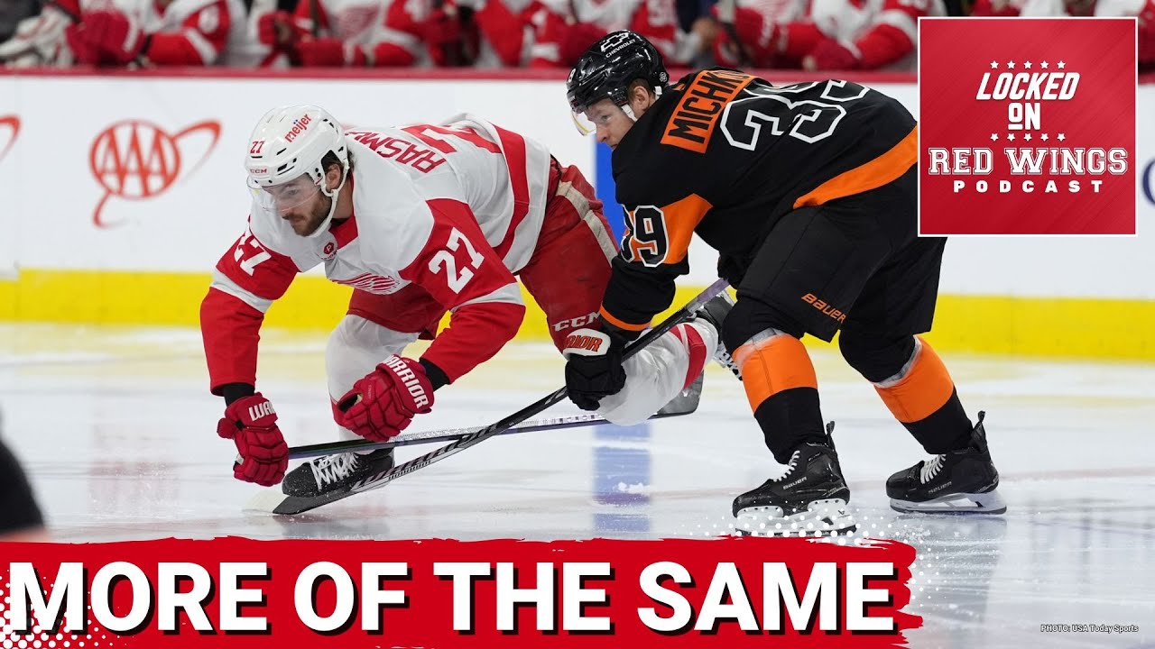 Scott Laughton scores four against Detroit in sloppy effort by Red Wings