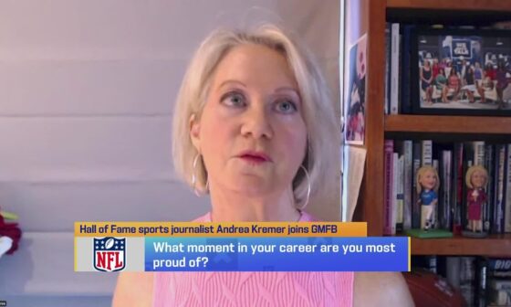 Andrea Kremer on being inducted into Sports Broadcasting HOF