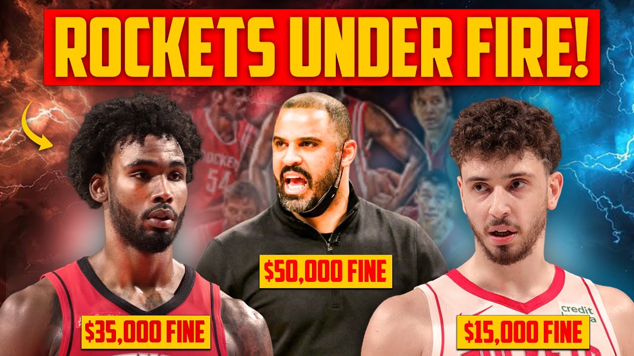 Rockets vs Kings | Udoka, Sengun & Tari Eason's Fiery Clash 🔥 Leads to Huge Fines!