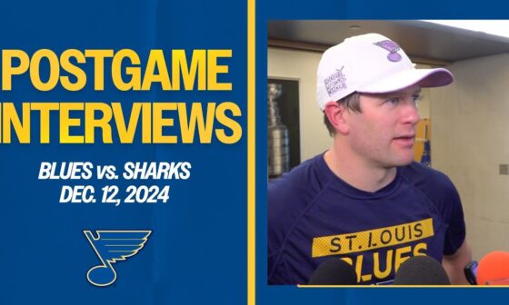 Dec. 12: Postgame Interviews