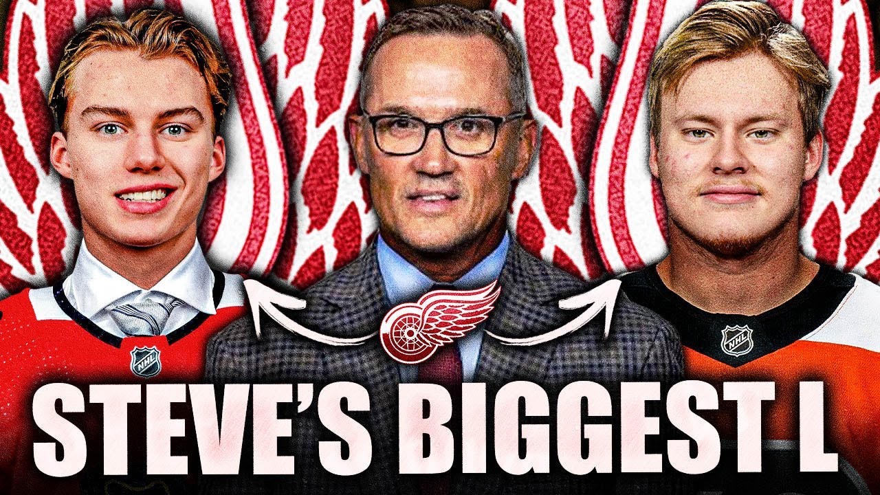 STEVE YZERMAN'S BIGGEST DOWNFALL: THIS THE DETROIT RED WINGS FOREVER