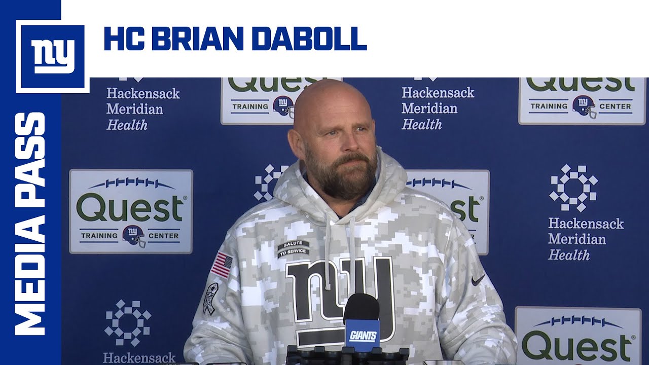 Brian Daboll Gives Final Week 15 Injury Updates | New York Giants