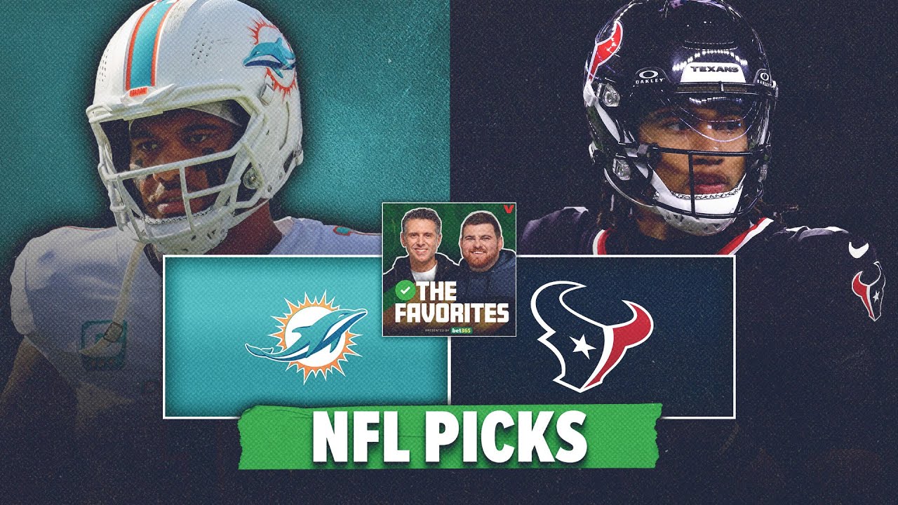 Miami Dolphins vs Houston Texans BEST BETS! NFL Picks & Predictions | The Favorites Podcast