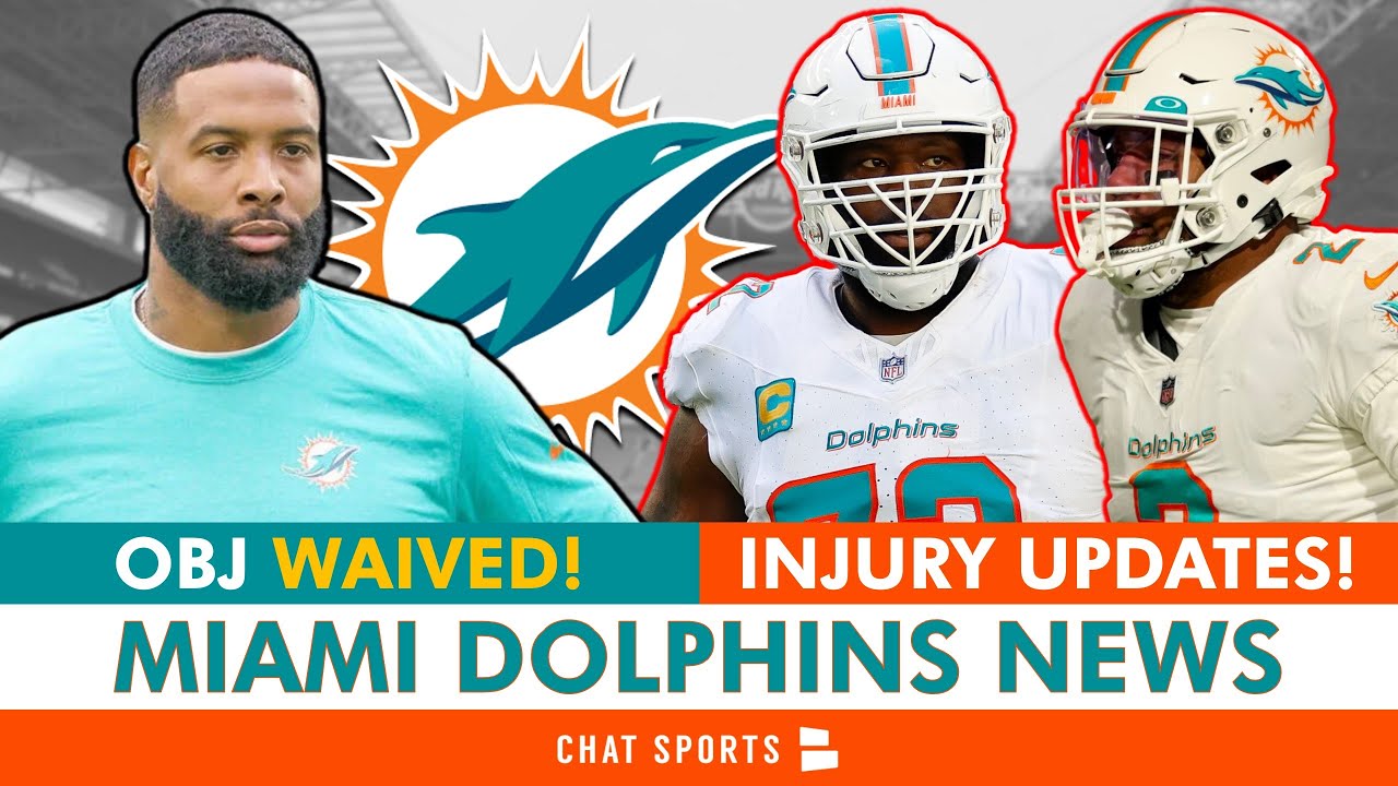 Miami Dolphins RELEASE Odell Beckham Jr. + Dolphins Injury News On Bradley Chubb, Terron Armstead