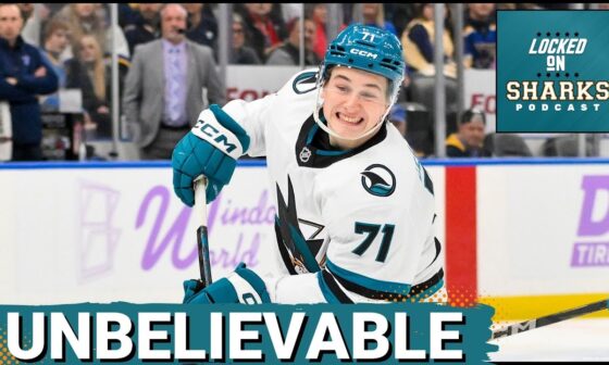 Macklin Celebrini Continues To Be Unbelievable As Sharks Snap Their Three Game Losing Streak