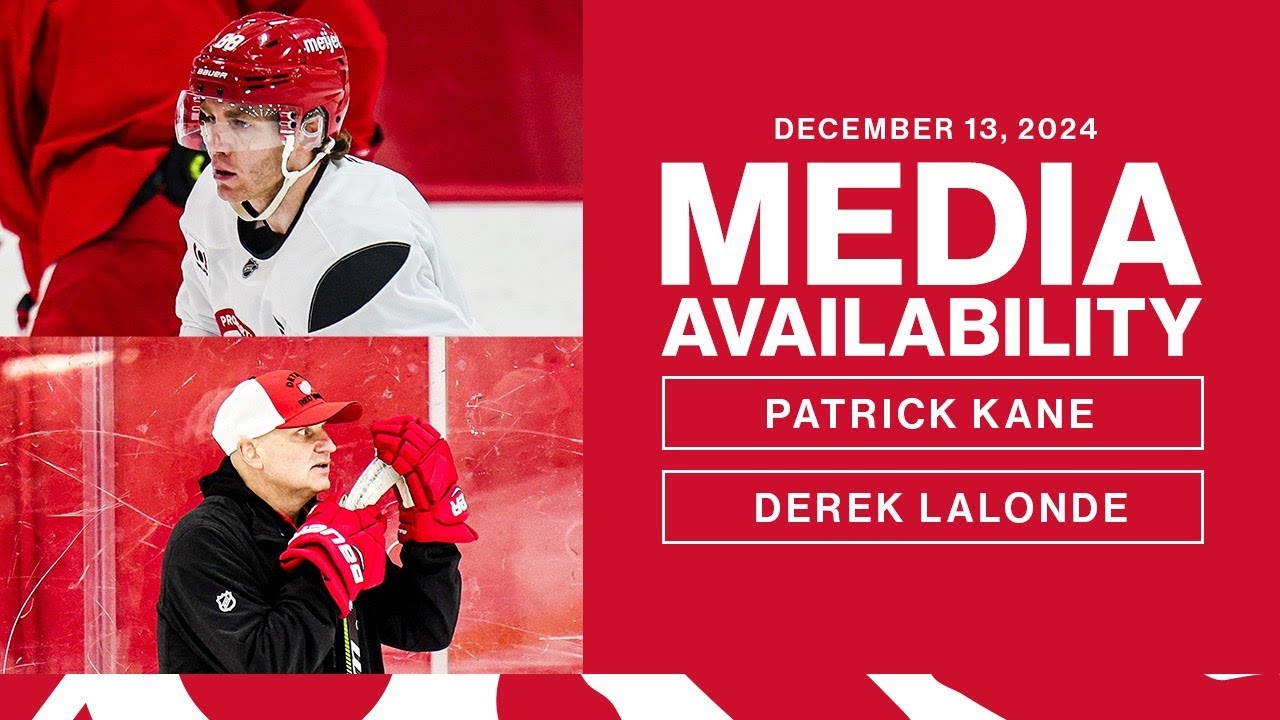 Patrick Kane and Derek Lalonde Media Availability | Dec. 13, 2024