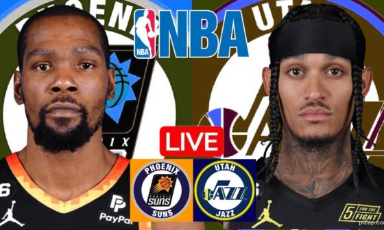 LIVE: PHOENIX SUNS vs UTAH JAZZ | NBA | PLAY BY PLAY | SCOREBOARD