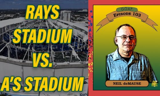 How Rays stadium situation compare to A's stadium search