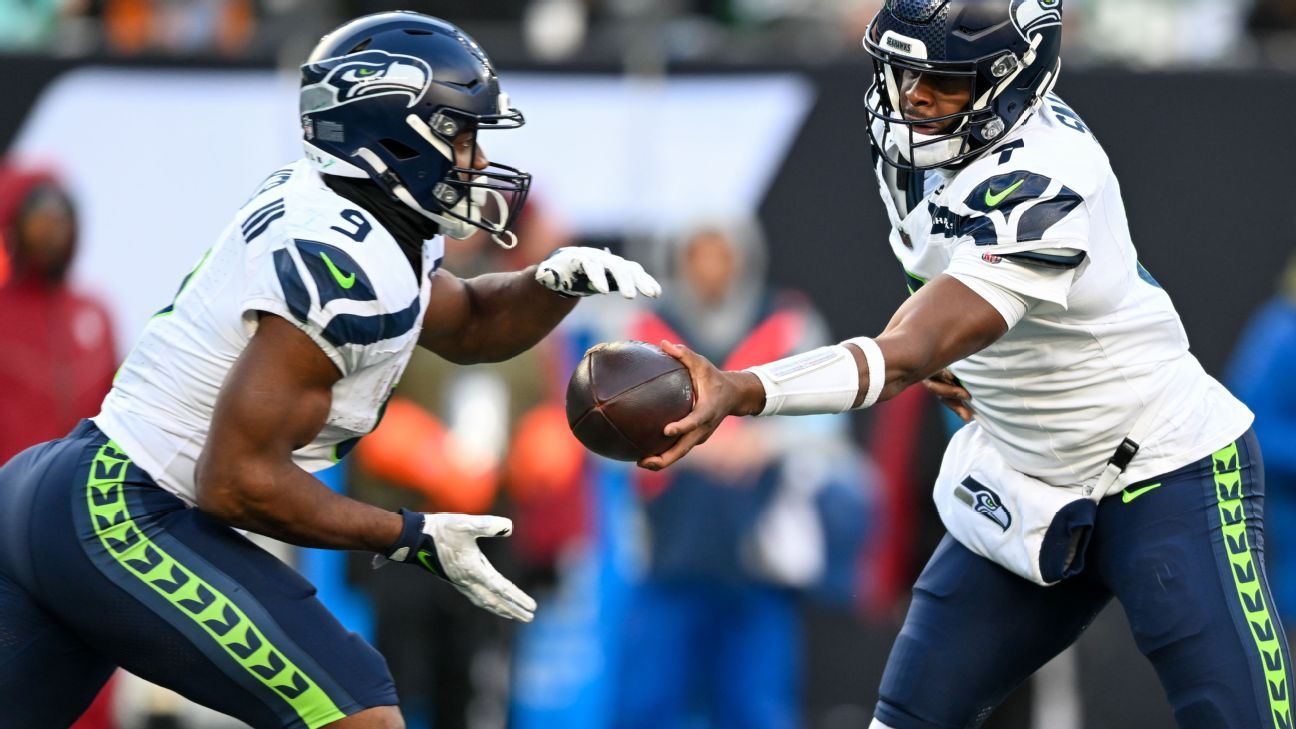 Seahawks RB Kenneth Walker III (calf) doubtful vs. Packers