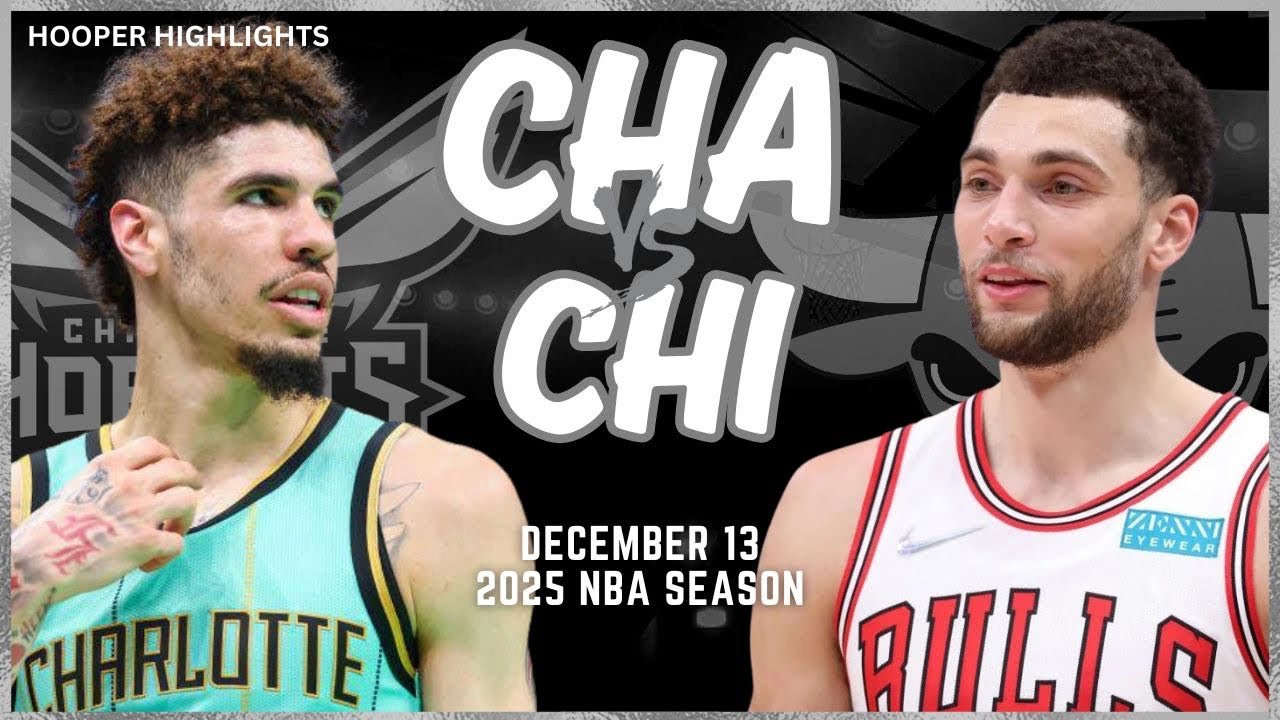 Charlotte Hornets vs Chicago Bulls Full Game Highlights | Dec 13 | 2025 NBA Season