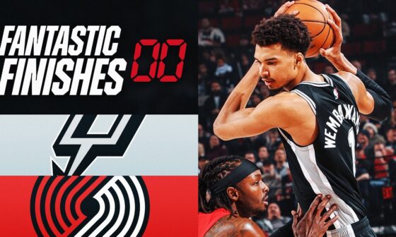 Final 6:27 WILD ENDING Spurs at Trail Blazers 👀| December 13, 2024