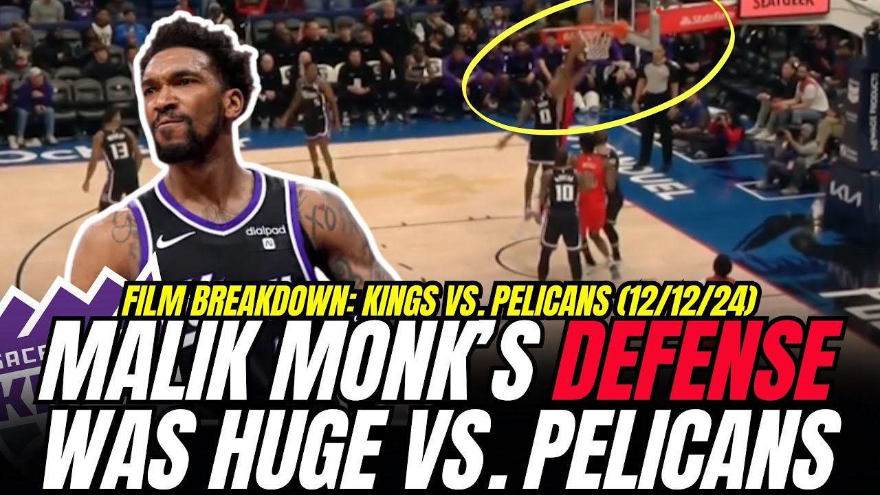 How Malik Monk helped the Kings win WITHOUT his scoring