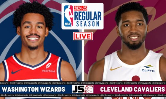 Washington Wizards vs Cleveland Cavaliers | NBA LIVE TODAY 2024 FULL GAME SCOREBOARD