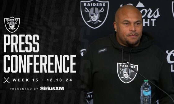 Coach Pierce Presser - 12.13.24 | Raiders | NFL