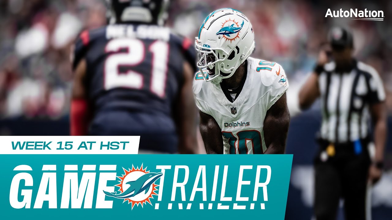 Dolphins vs Texans Official Game Trailer l Miami Dolphins