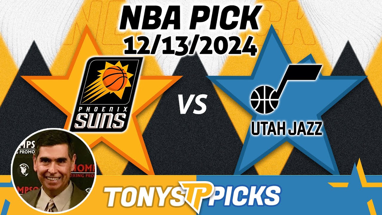 Phoenix Suns vs. Utah Jazz Pick 12/13/24 NBA Pick Today