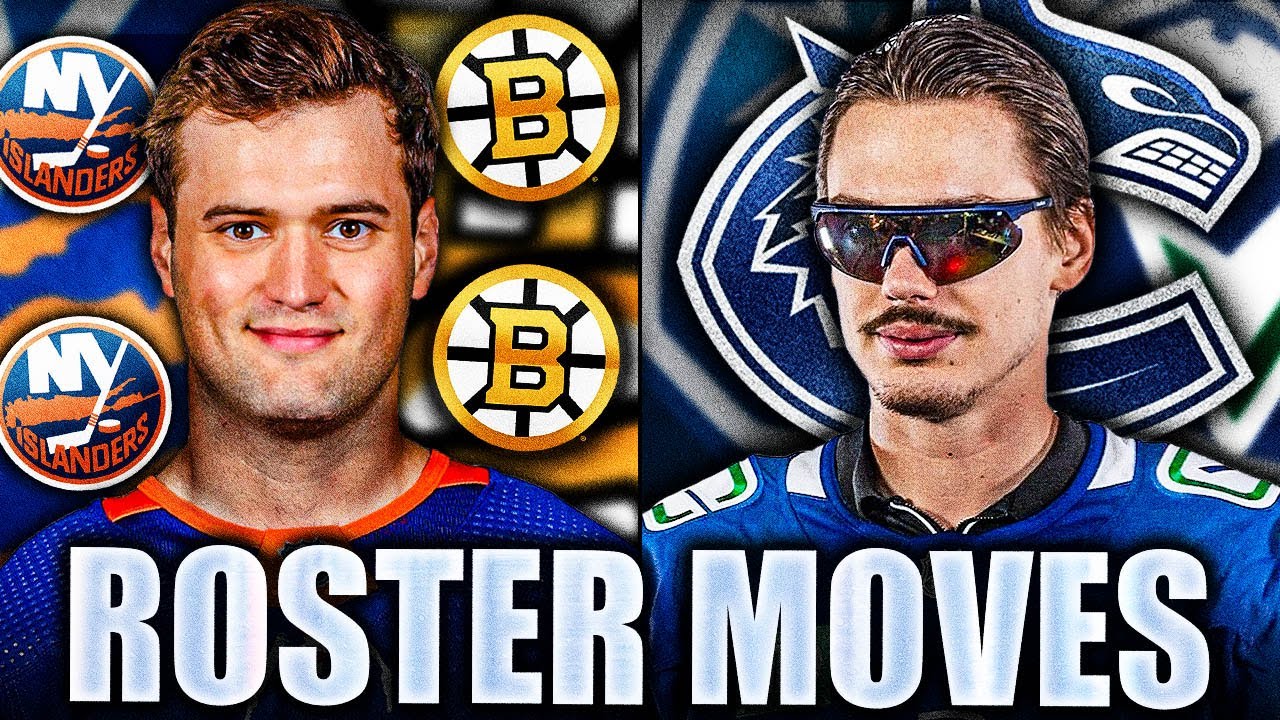 BRUINS & CANUCKS MAKE SOME INTERESTING MOVES: BOSTON CLAIMS OLIVER WAHLSTROM + PATRIK ALLVIN CALLUPS