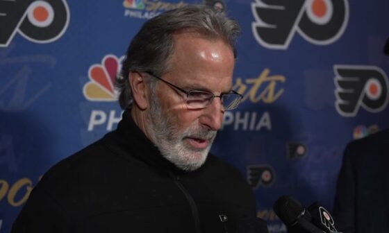 12/14 PHI @ MIN Postgame: John Tortorella