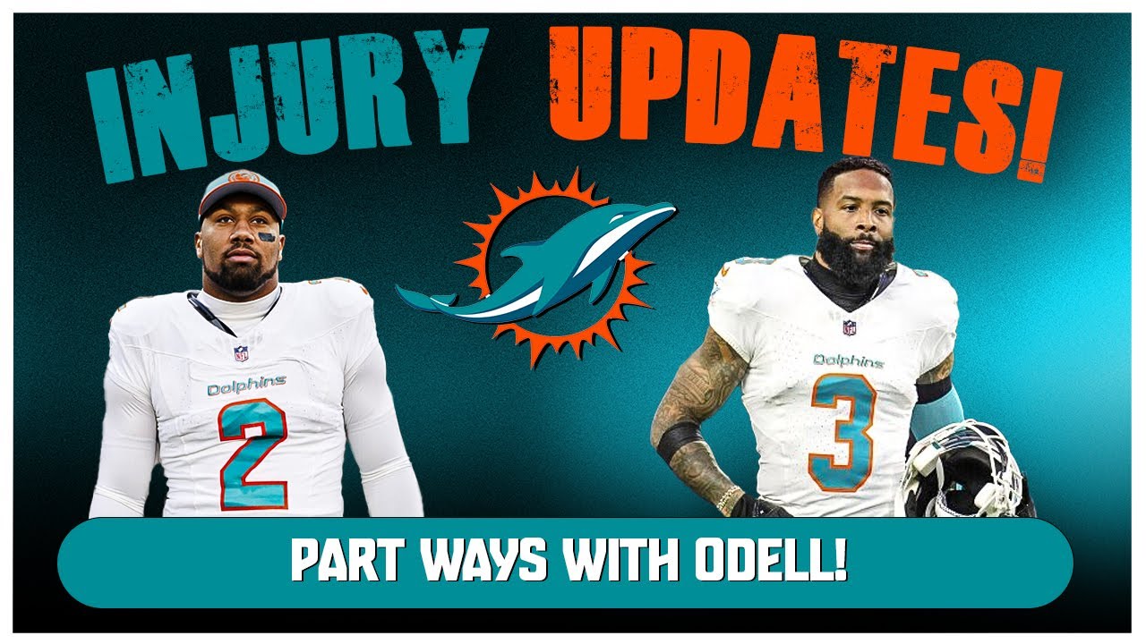 Miami Dolphins Week 15 Injury Updates! | Dolphins Part Way With Odell!