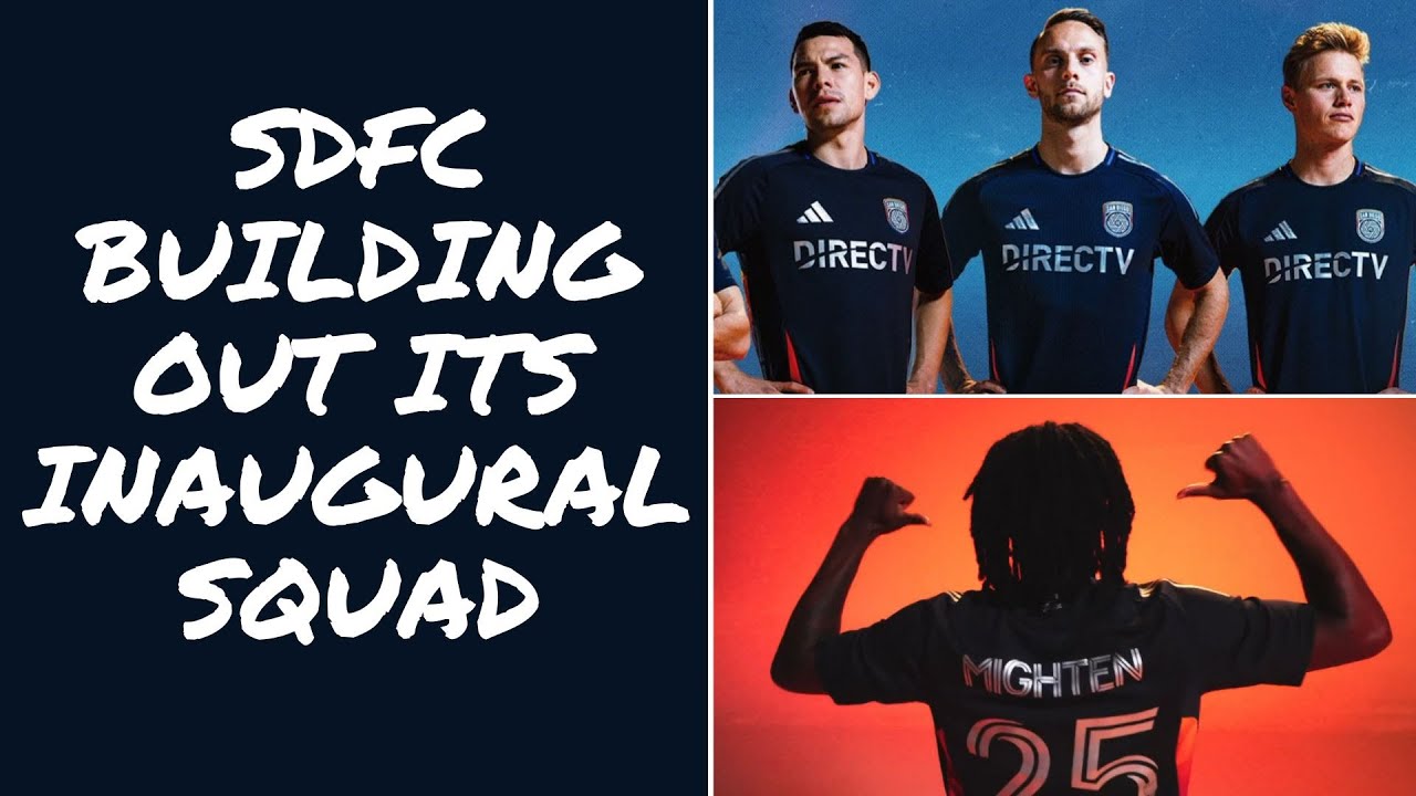 San Diego FC reveals home kit as roster sits at 13 following MLS expansion draft