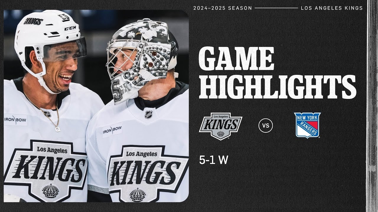 Kings WIN big in New York! | 12.14 Game Highlights vs NYR