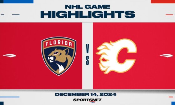 NHL Highlights | Panthers vs. Flames - December 14, 2024