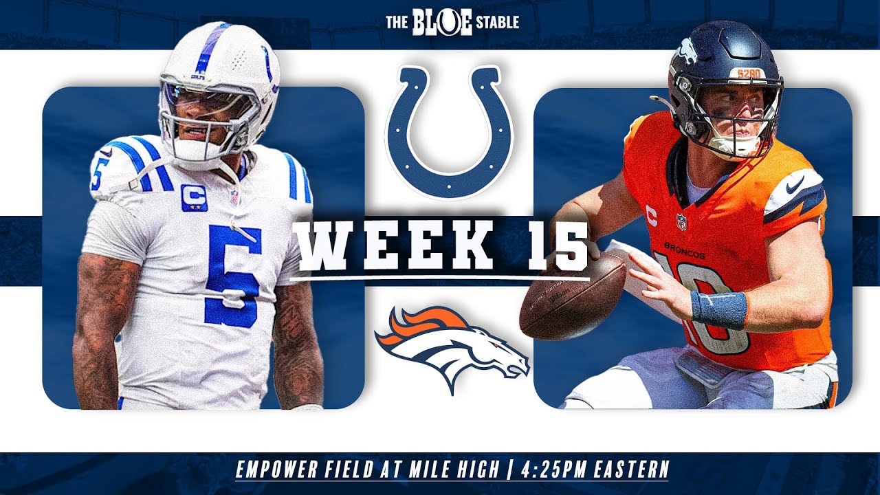 Colts heading to Denver I Indianapolis Colts vs Denver Broncos Preview