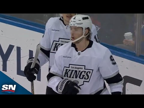 Kings' Adrian Kempe Scores Off No-Look Dime from Anze Kopitar vs. Rangers