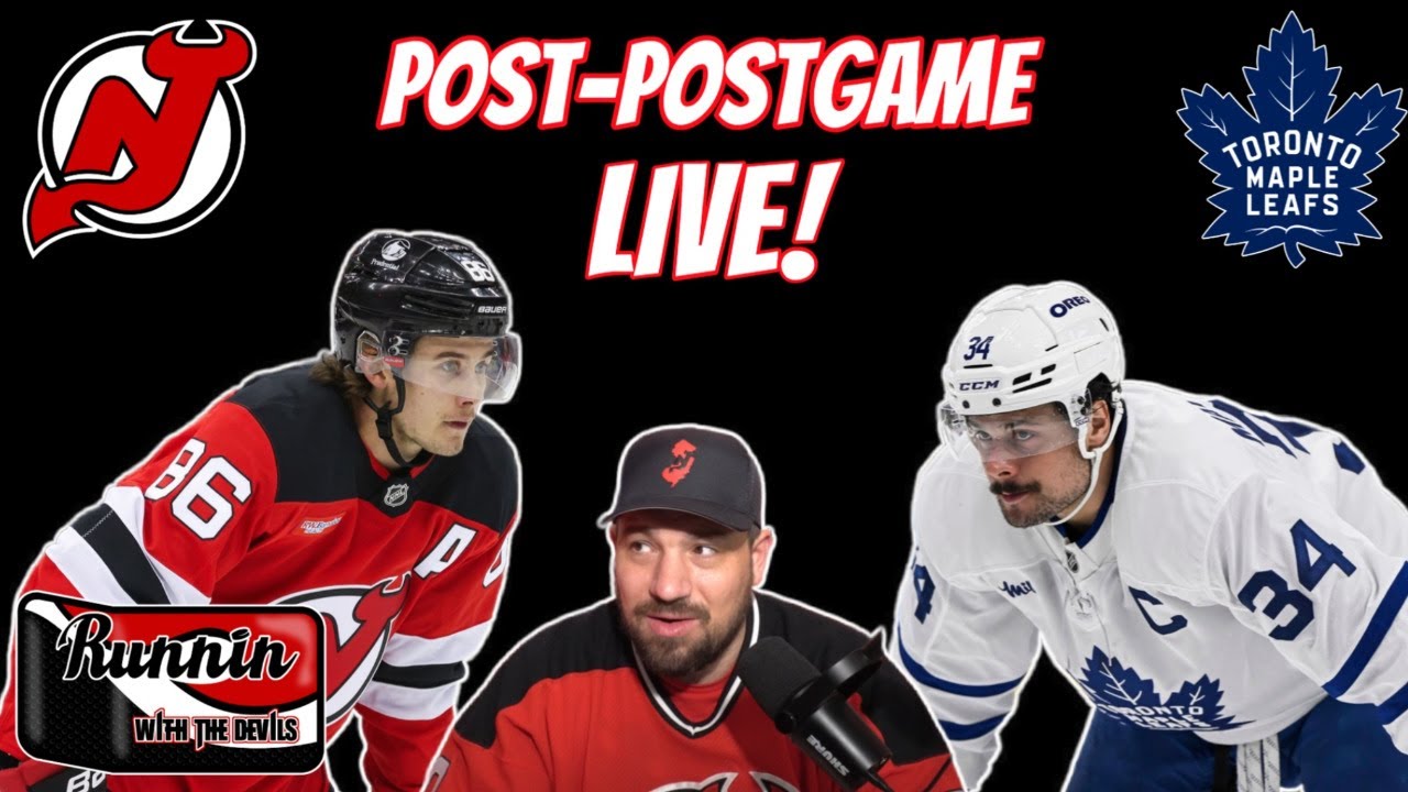 NJ Devils vs. Toronto Maple Leafs Post-Postgame LIVE! 12/10/24