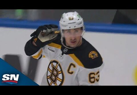 Brad Marchand Taunts Canucks Fans After Power Play Goal