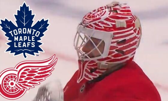 Toronto Maple Leafs VS Detroit Red Wings DEC 14 24 w/Superbman