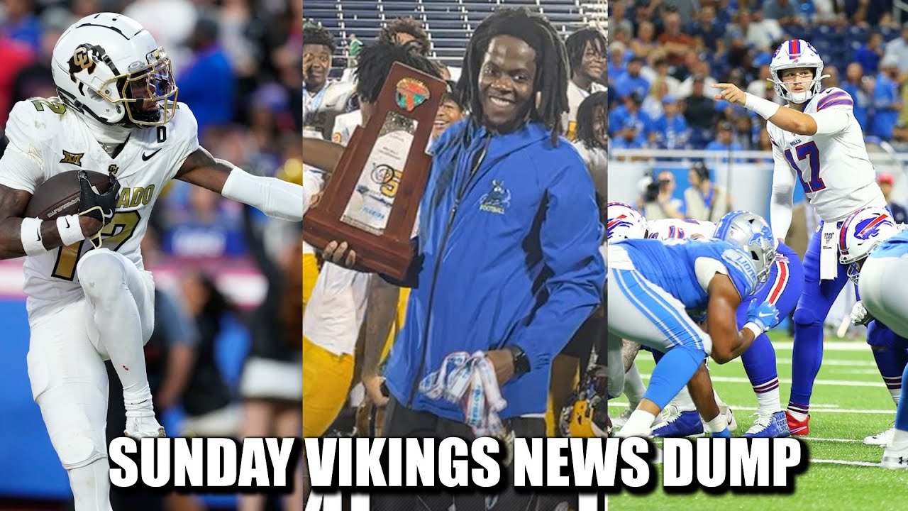 Minnesota Vikings News Dump (12.15.2024) | Hunter Wins Heisman, State Champ Teddy, GO BILLS