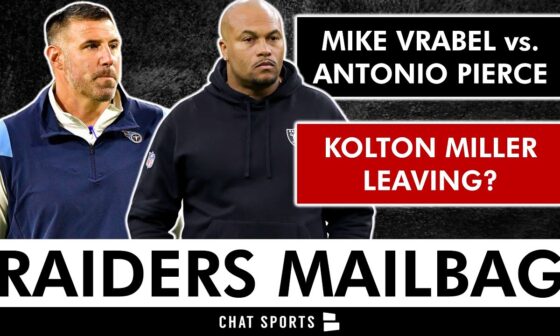 Latest Raiders Rumors: Mike Vrabel vs. Antonio Pierce, Kolton Miller’s Future, NFL Draft, Q&A