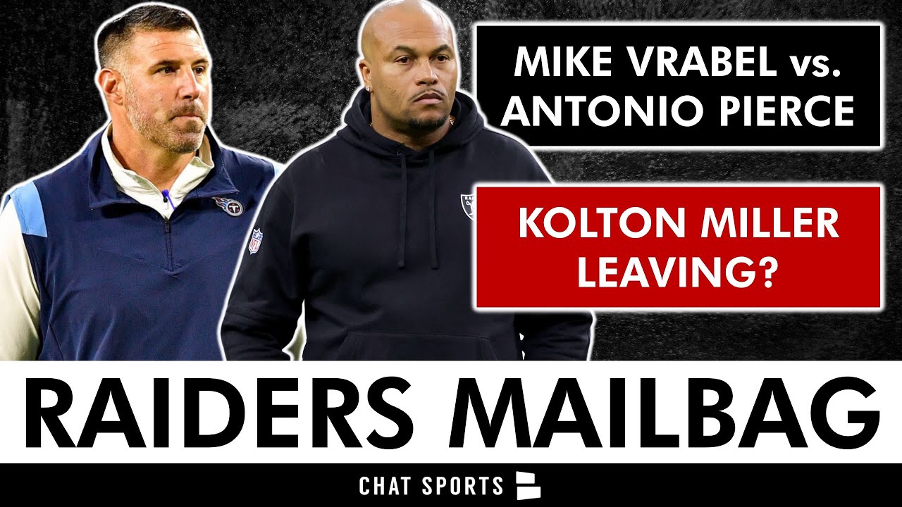 Latest Raiders Rumors: Mike Vrabel vs. Antonio Pierce, Kolton Miller’s Future, NFL Draft, Q&A