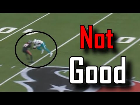 Very scary injury after this hit | Miami Dolphins Vs Houston Texans