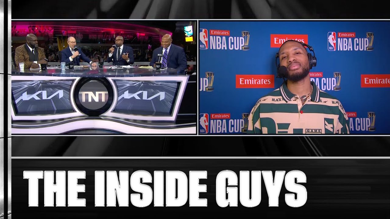 Damian Lillard Catches Up with the Inside Guys After Milwaukee's #EmiratesNBACup Win 👊 | NBA on TNT