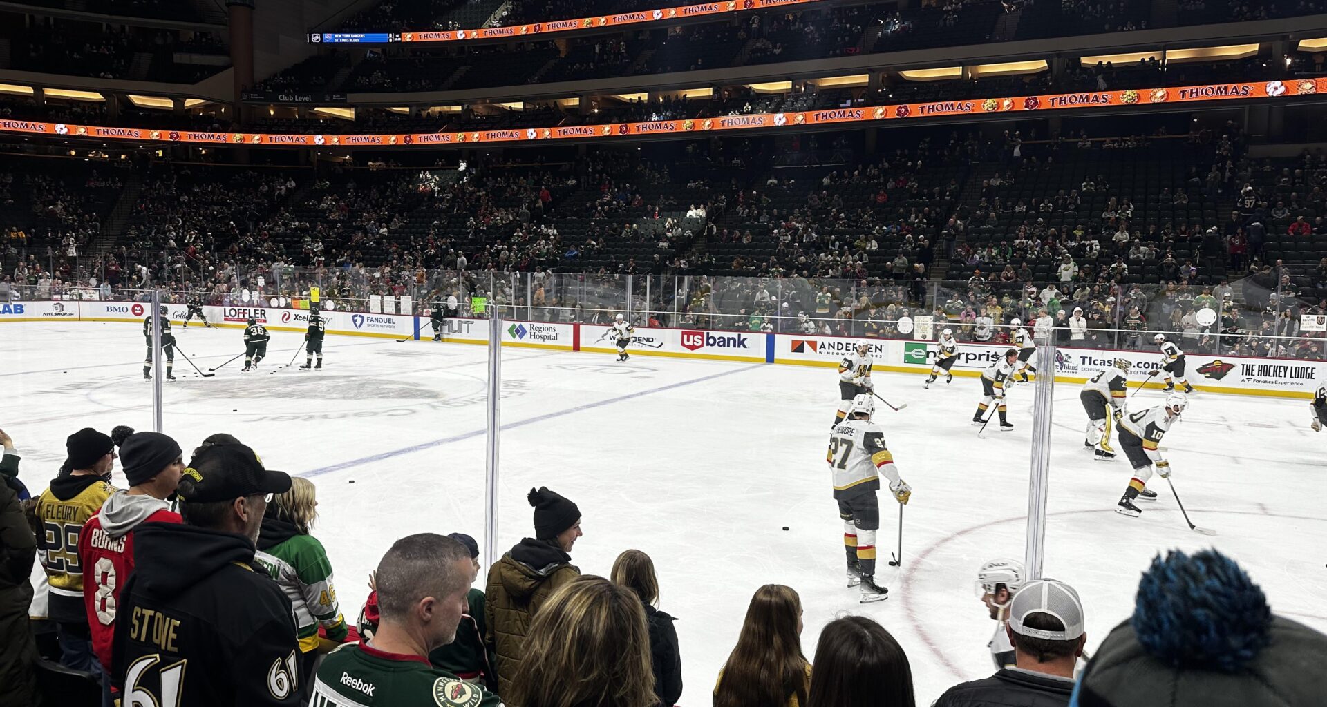 In Enemy Territory Tonight… Let’s Go Knights!