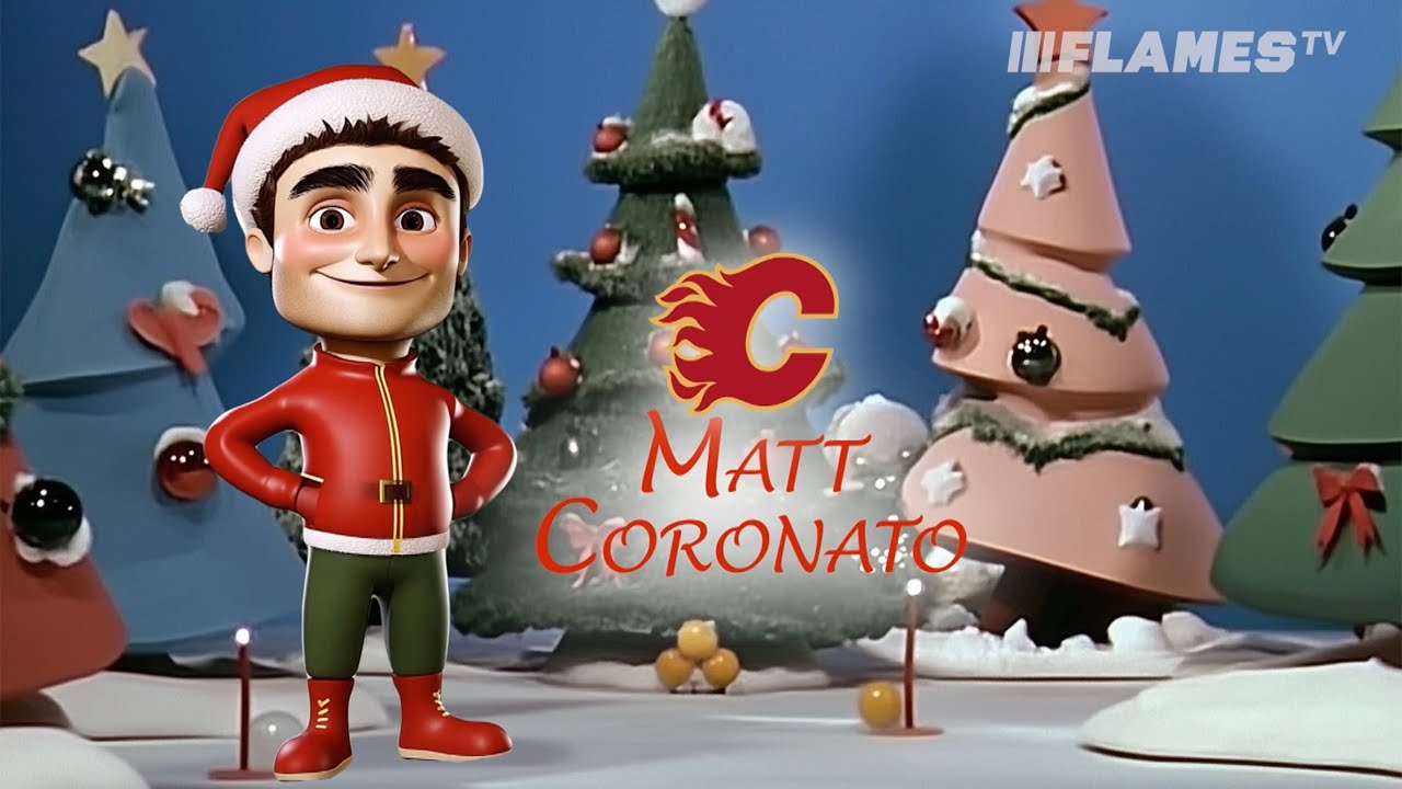 Flames players react to their custom Christmas-themed graphics