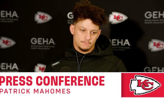 Patrick Mahomes on Week 15 Exit: 'I Have a lot of Trust in Carson' | NFL Week 15 Press Conference