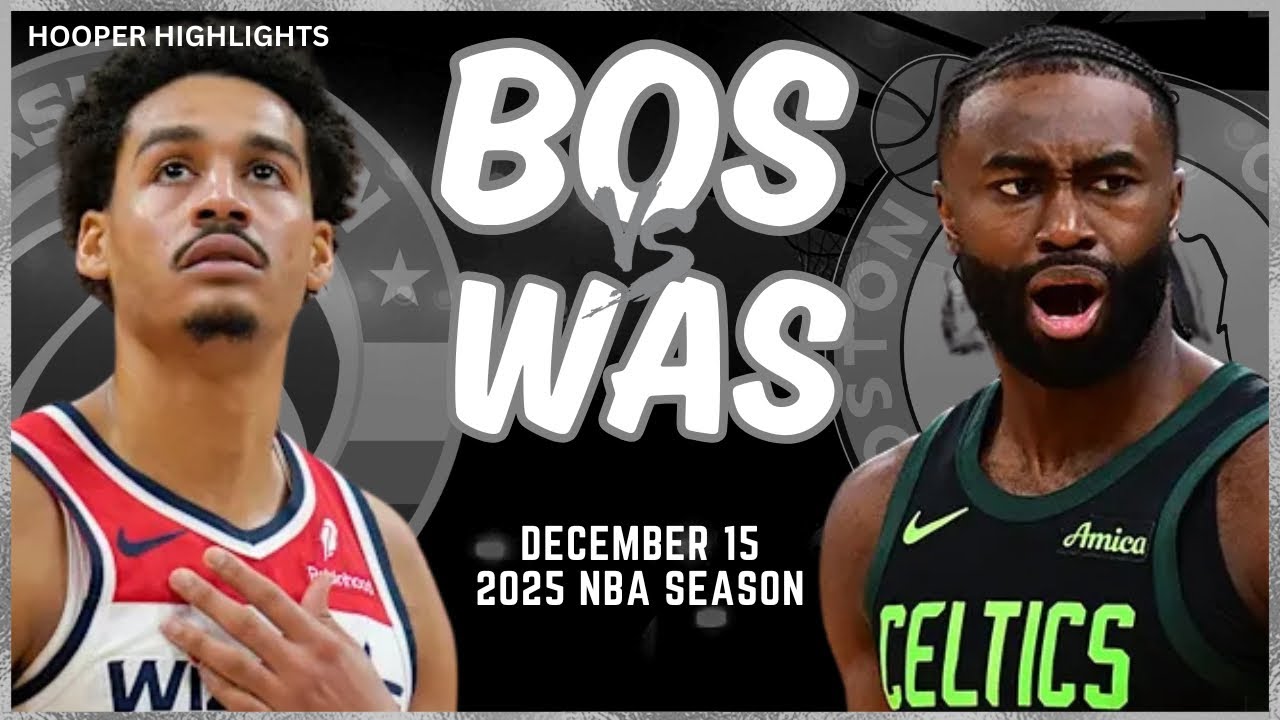 Boston Celtics vs Washington Wizards Full Game Highlights | Dec 15 | 2025 NBA Season