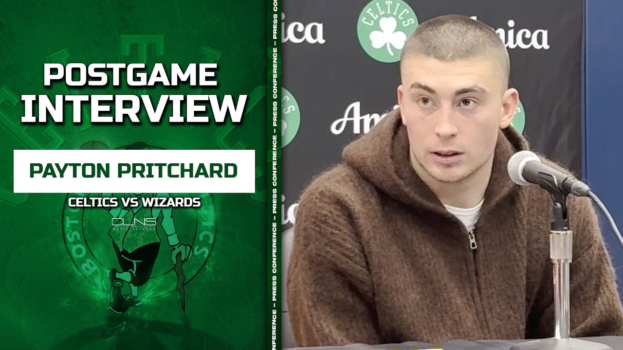 Payton Pritchard HATES When People Call Him a Defensive Liability | Celtics vs Wizards Postgame