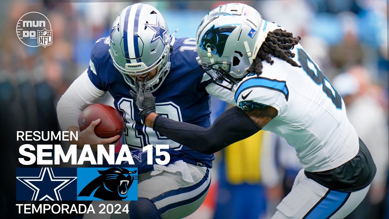 Dallas Cowboys vs. Carolina Panthers | Resumen NFL en español - Semana 15 | NFL Highlights 2024