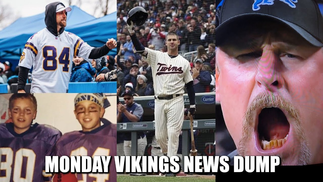 Minnesota Vikings News Dump (12.16.2024) | Thielen-Moss, Joe Mauer Gjallarhorn, Lions FRAUDS