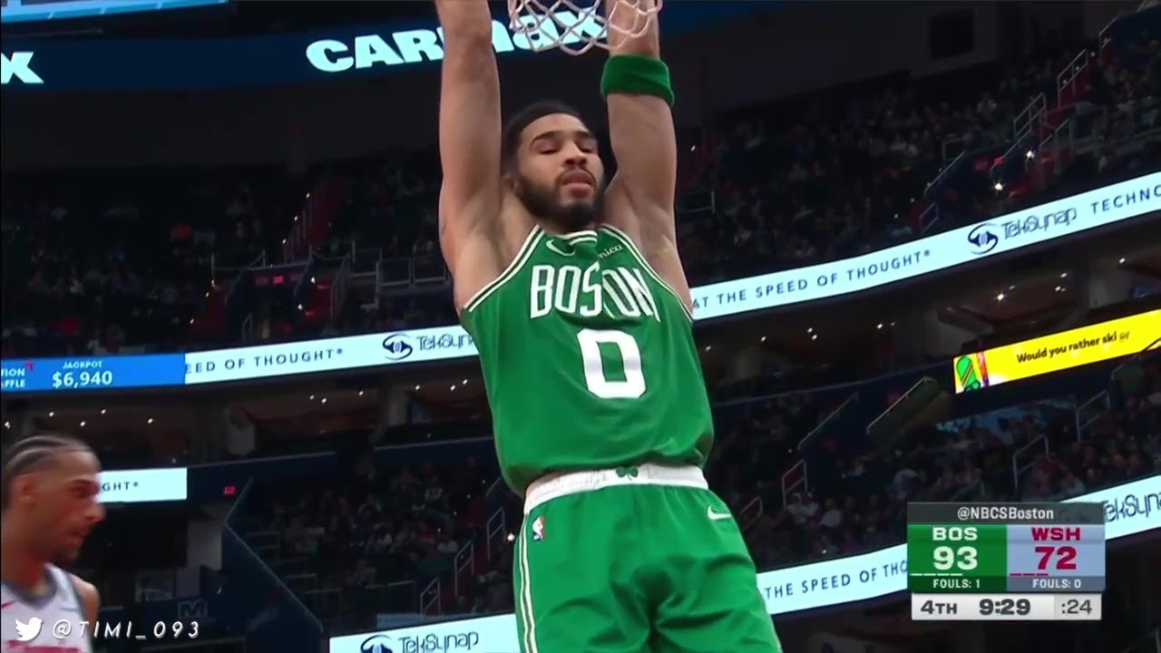 Jayson Tatum Higlights vs Washington Wizards (28 pts, 12 reb) | 2024-25 NBA Season