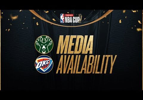 LIVE  #EmiratesNBACup Championship Game Media Availability: Bucks vs. Thunder