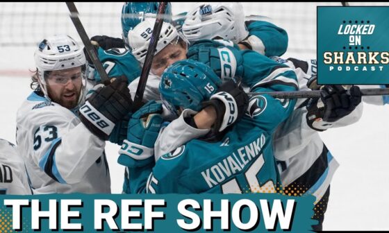 San Jose Sharks Can't Beat Both Refs And Utah Hockey Club