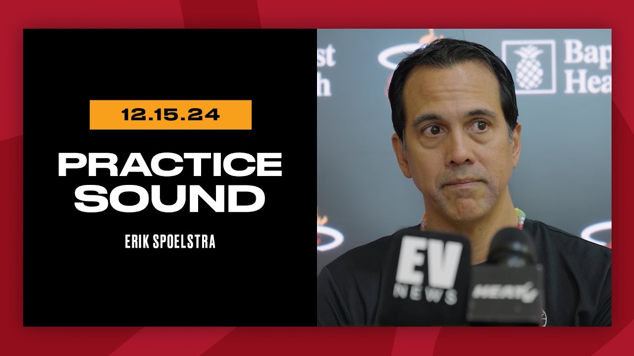 Erik Spoelstra | Practice Interview | December 15, 2024