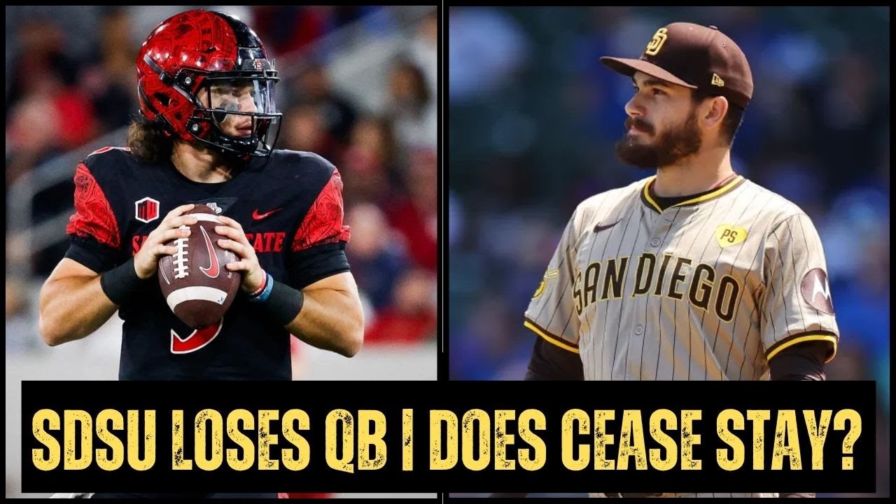 SDSU Football Loses QB To Portal | Thoughts On Belichick To NC | What Padres Player Is Leaving Town?